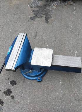 台虎钳/寸型虎钳重型带3平台台CLZ钳20大寸大型平口夹钳6工作台