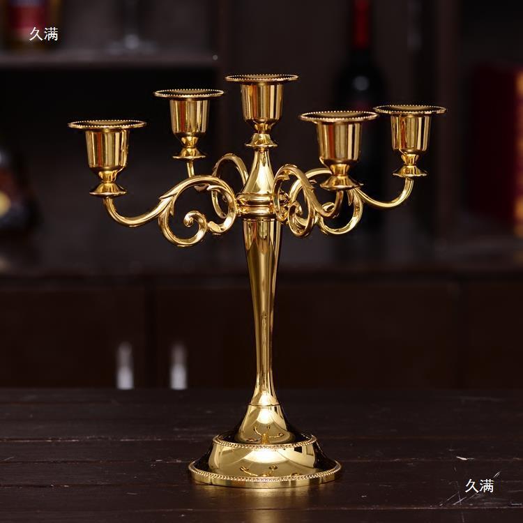 节件庆台蜡烛烛欧式摆复居ODH浪漫烛光婚庆婚礼法式台摄影道具