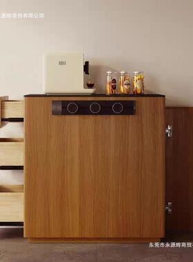 岛台边小岛17791厨房家中岛柜子独台边岛移动餐桌实餐木极窄导小