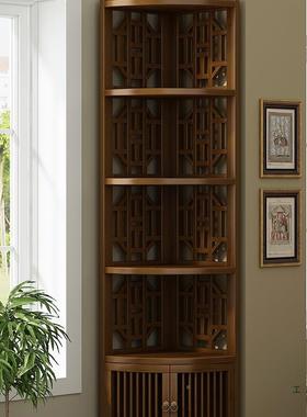 转角559置架书架客厅转角柜墙角柜餐厅角落沙柜发三边角柜物角柜