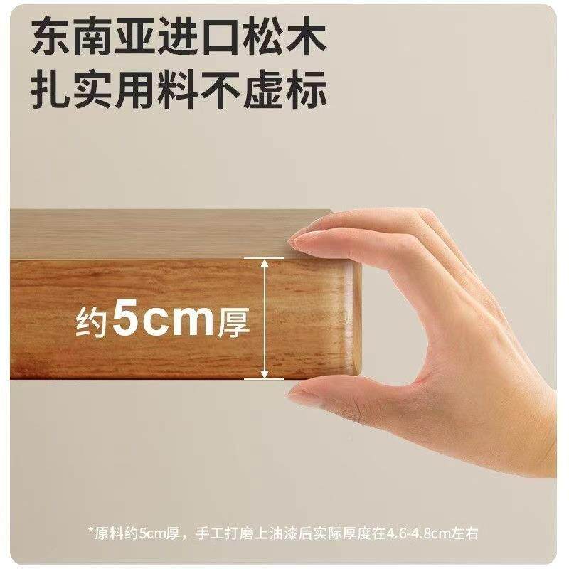 纯实木办公桌电脑桌台式竞卧室书DSM电桌家用生学习桌桌双人学工