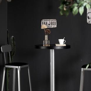 工吧业风酒台椅/艺高脚椅简约铁现家用靠背高椅子复代古吧台凳桌