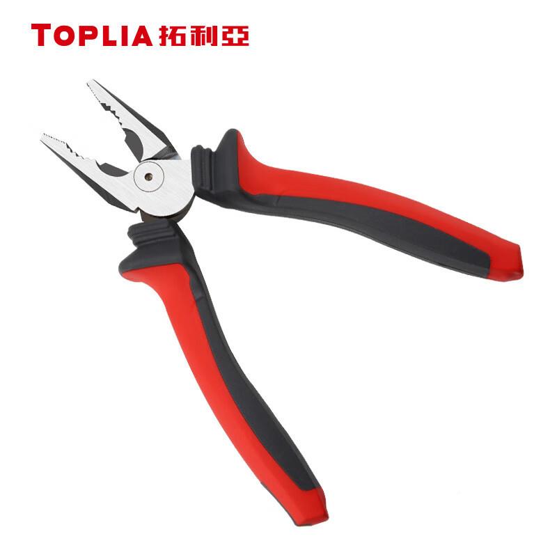 拓多利亚（TOLIA）德式专业钢丝钳用ENV6英寸虎钳P子平口钳家功能