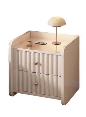 床头柜AL100178油风小型简易用卧室床边置奶代物架创意替品家收纳