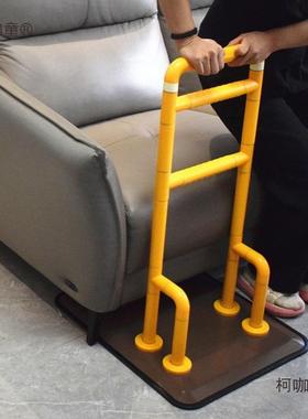 老麦人床头床边扶疾手ZLF免打孔可移动残床上护起身栏接力架助力