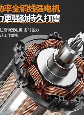 柄腻子多功打能超轻尘砂纸机无墙壁磨墙机手持39903电动自吸短墙