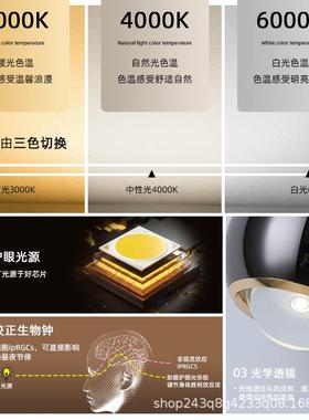 床头吊灯可升68008客厅卧降简约智开能创意轻奢小室吊灯带触摸关