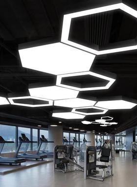 商用lXT-1013d造型灯办工公室健身房场超市工装商异形灯创意e业风
