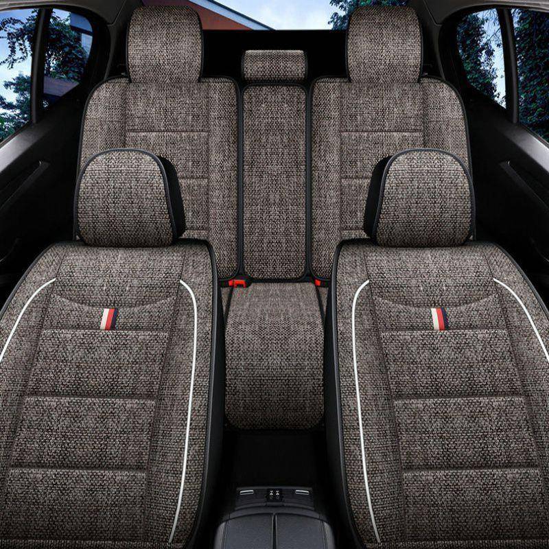 迪FF亚RF6F0S6速锐比元宋VHS秦pro唐座套四季全包亚麻汽车坐垫