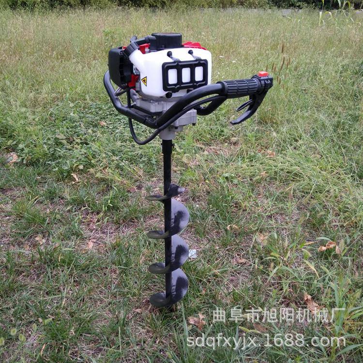 便携式MPF棚螺立旋地钻打洞机林业油植树挖坑汽机大柱打窝打桩机