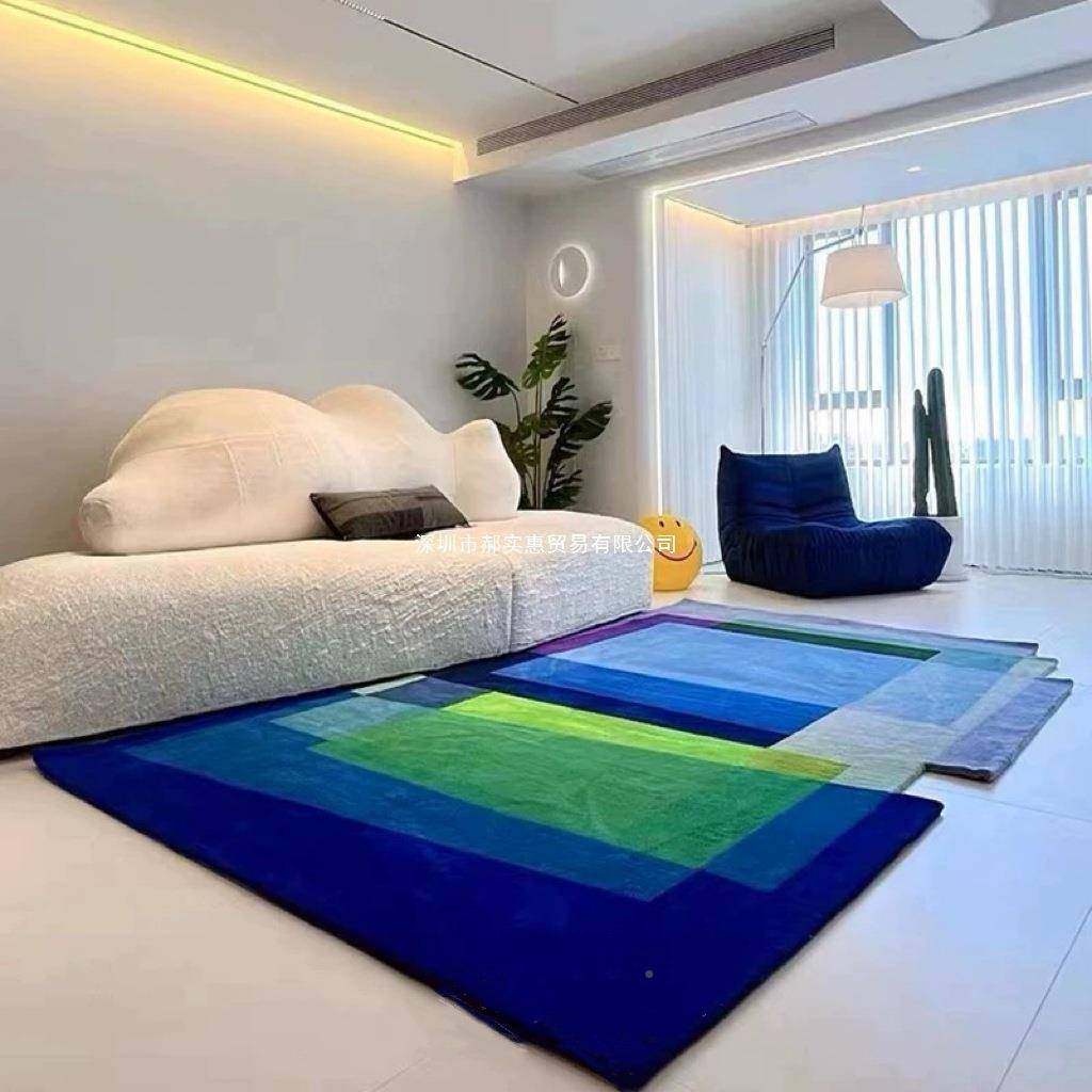 多巴彩色加不规则拼接图胺HP77mvvq地毯客厅茶案几卧室满铺衣帽间,居家布艺,家用脚垫,淘宝优惠券,粉丝福利购,淘宝优惠卷