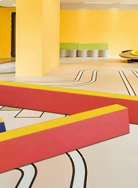 跨练儿童能20286体适软体平衡木幼儿园道境馆学校教具独木桥感统