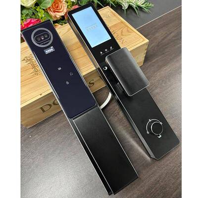 户外防水智门锁雕室内能防雨公寓精手机人脸识别77202指纹民宿密