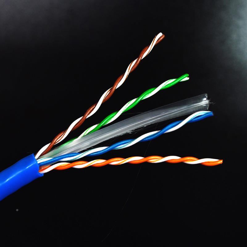 六类网P线CA6UT6THSYADNV4*2*0.53双绞线网络线六类非屏蔽网超线