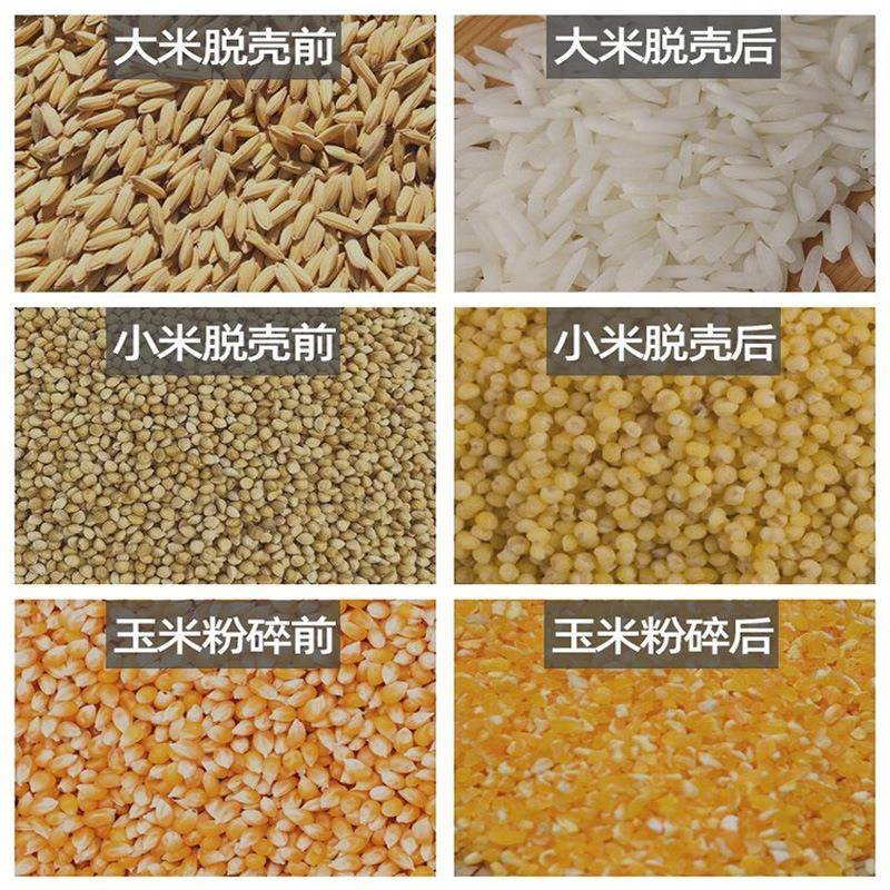 小型家用碾机米机打米米动粉碎一体稻谷DJM脱壳剥谷新型精米全自
