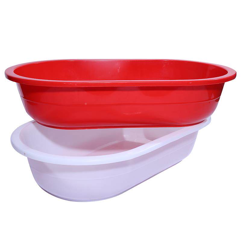 洗澡盆大人长无品牌/方形号加厚家用塑料洗衣狗水养大鱼龙虾狗长
