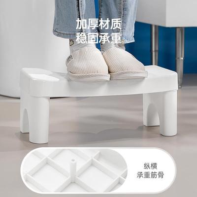 蹲opportun厕坐厕脚踏凳，成人滑加厚防纳款，折收叠不占洗漱空间