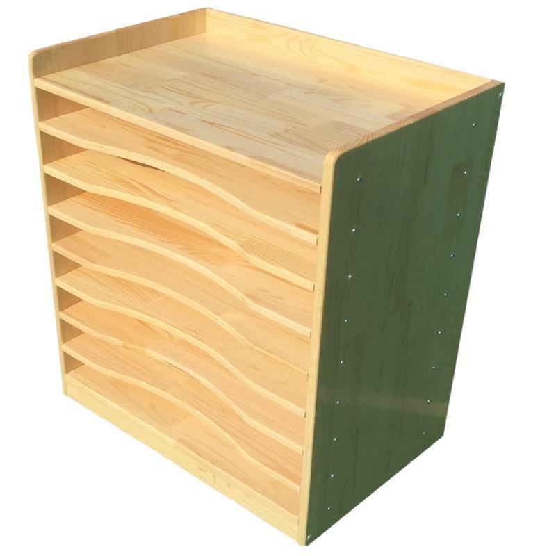 画室CVF画多干层绘画晾实木晾柜画柜柜彩画画纸卡水纸收纳柜美术