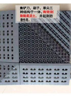 源厂室外三合头一地MYZ垫拼接家组合店除尘地毯酒门口进门刮雪垫