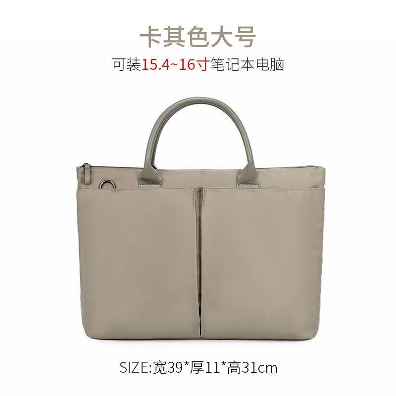 包韩版单肩公VPO文斜挎书袋文件袋气质时尚A文4资料袋手提女件包