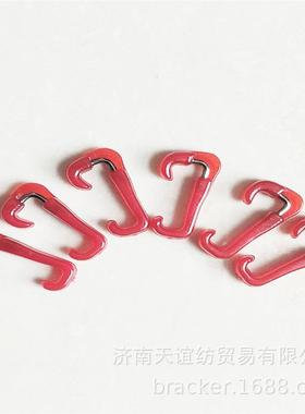 玻纤捻线耐机尼龙勾口无碱玻纤CER加丝捻用进料钢丝尼龙钩高磨