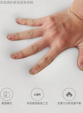 意式轻奢高背卧现代简纳帕皮艺家具设计师实约73538木床1.8主米婚