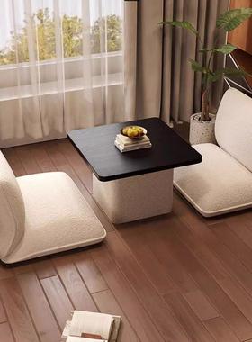 日发式飘窗台飘窗改造一整套网红阳小茶桌榻一体懒80123人台沙榻