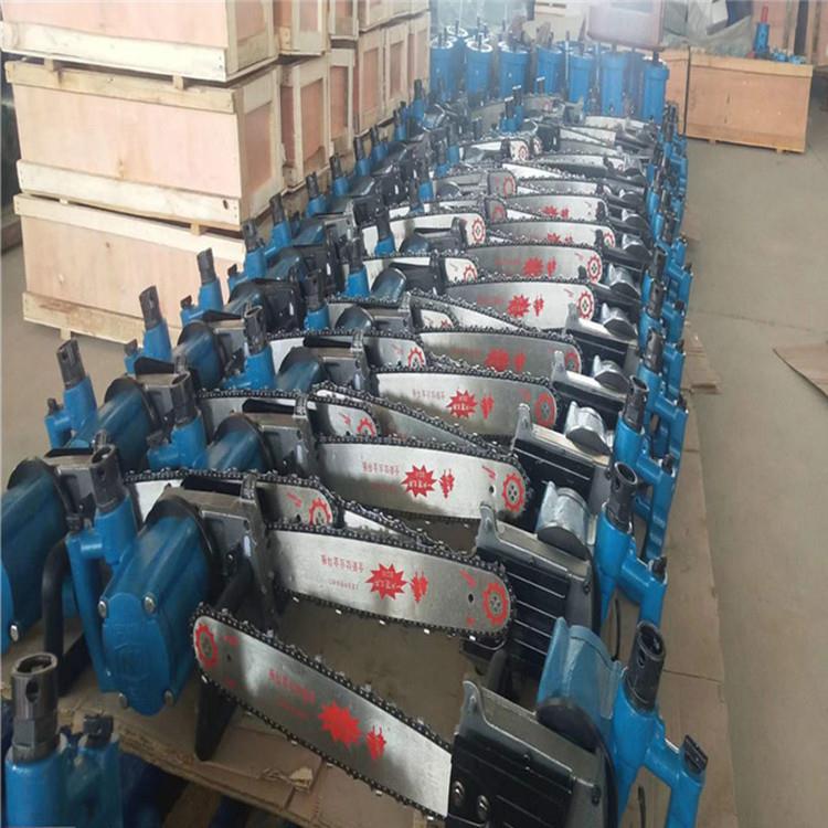 锯LJ-400矿用风动链气动木400链条锯材塑料伐木锯JQL-40F5手持便