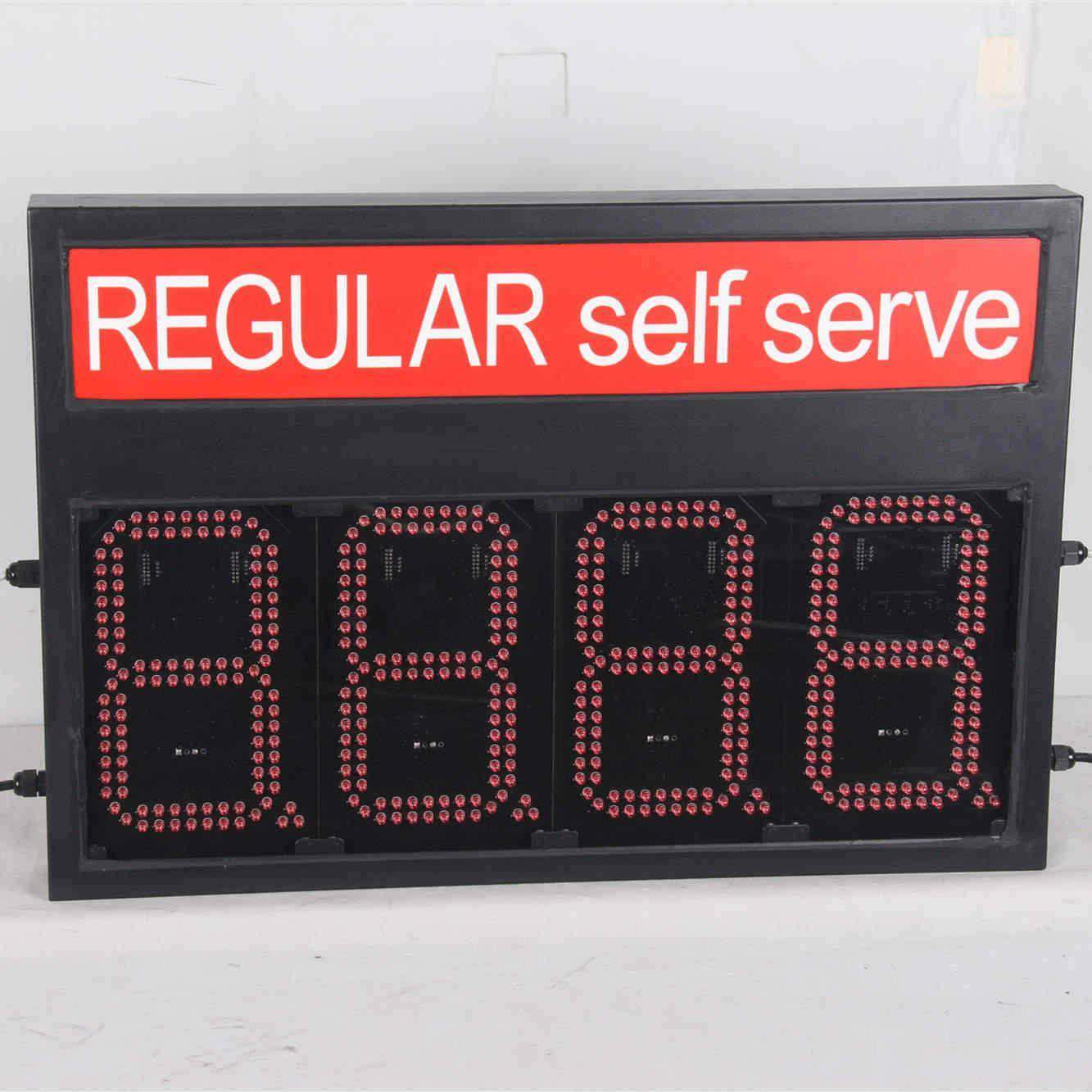 厂家直销8寸nuel背NBIaded加油站LED油价屏带光源油价屏,包装,五金配件包装,淘宝优惠券,粉丝福利购,淘宝优惠卷