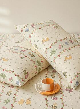 夏季全棉粗布床笠单件罩2022024-5-54新款纯棉床罩套床垫件保护床