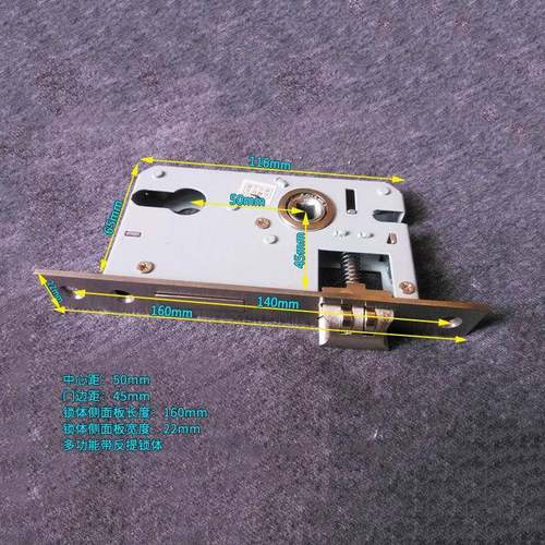 KGN顾0706房门锁室内面门锁插芯锁房间门锁不手锈钢锁30乐4板执把