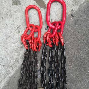 吊钩80级羊角安全带吊钩1.2T钩-15T链条索具ZBY吊索具全钩安保险