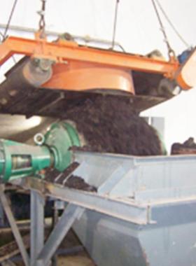 铁矿电GWV磁除铁器RCDD磁电自卸吸铁器自冷式自卸电磁除铁器除铁