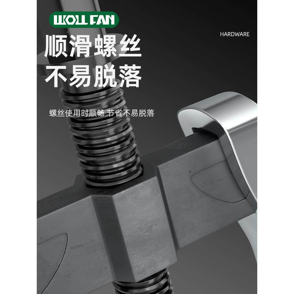 专级马轴拉承拆卸工具二爪拉业码开口小型拔轮拉81434拔两抓脚器