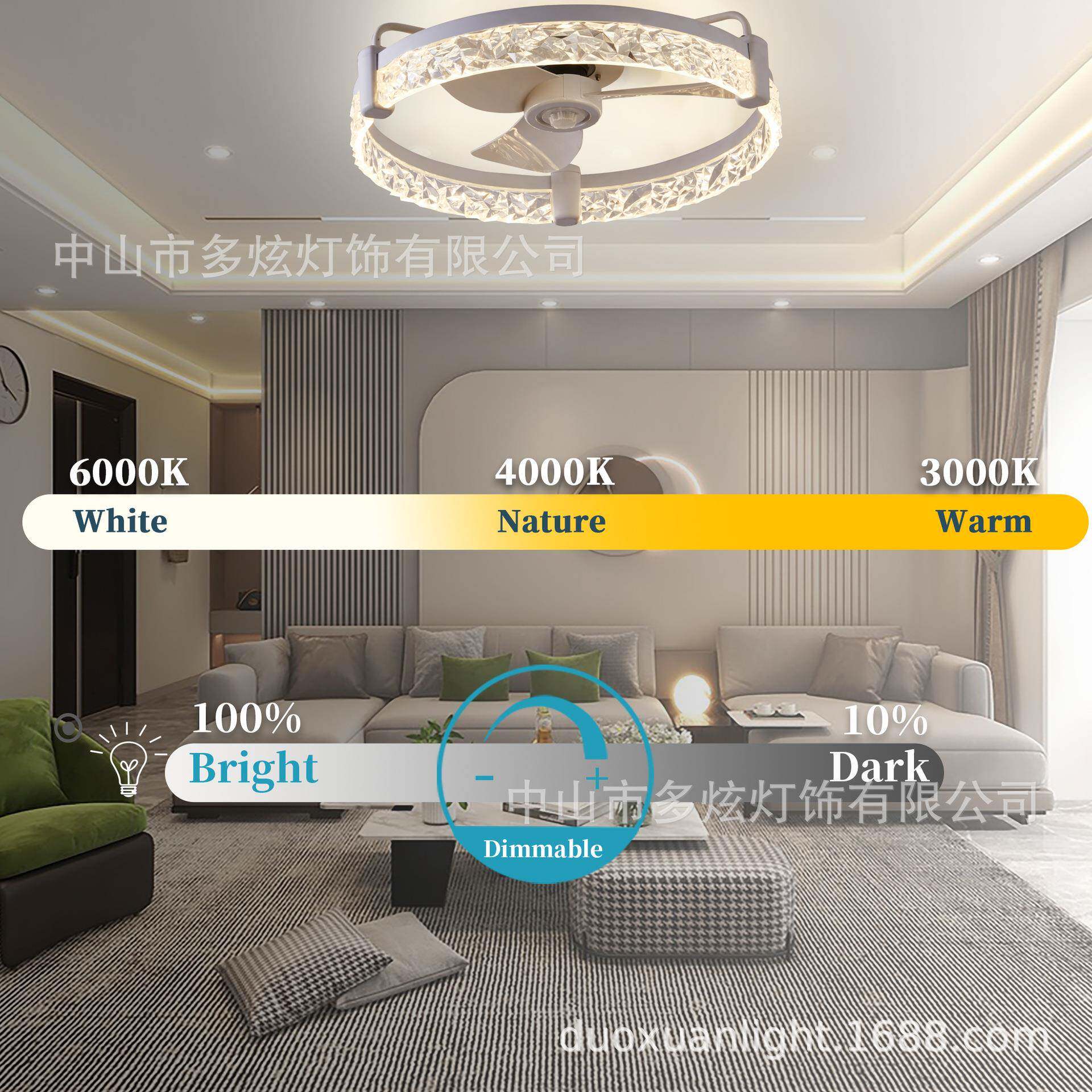 中SSY山灯具新款马亚逊卧室风扇现代简约卧室吸顶灯餐灯厅101vUl