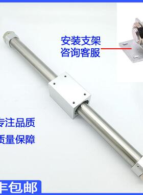 57RMS无杆X气缸RMS10/16/21/025/32/40100X200X500X000长行程