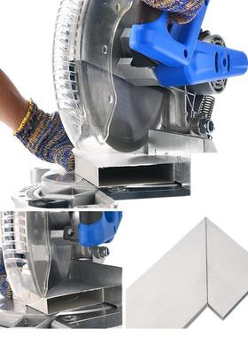 全铜4机锯铝机高28104精度能大功率木工铝合电金木材切割机多功5