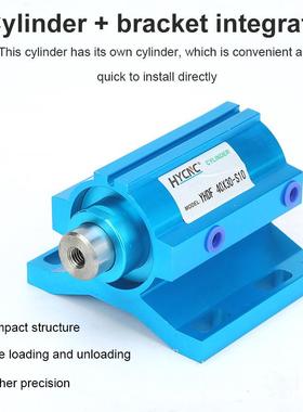 气雕刻定位气缸跨境货源蓝色烤漆款飞机缸自动上下VVG法料带机兰