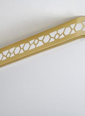 现代简约大气家LED长方形吸顶灯58041创餐意厅客灯厅卧室用厂家直