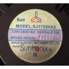 三轴巨流SJ175HA2BA5L滚珠220V散2热风扇MUK17*150*55