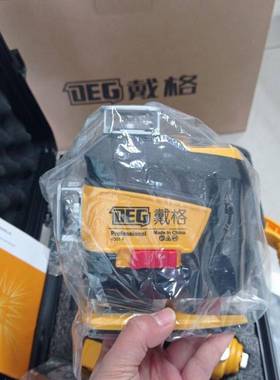 戴水平仪外线找828222格线12线1红6线高精度自动平室外可用抹灰垒