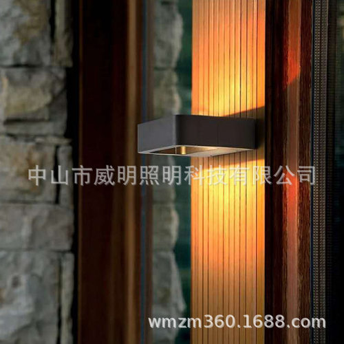 壁灯户外壁灯现代简约LED壁灯户外壁灯花园别墅庭院阳台
