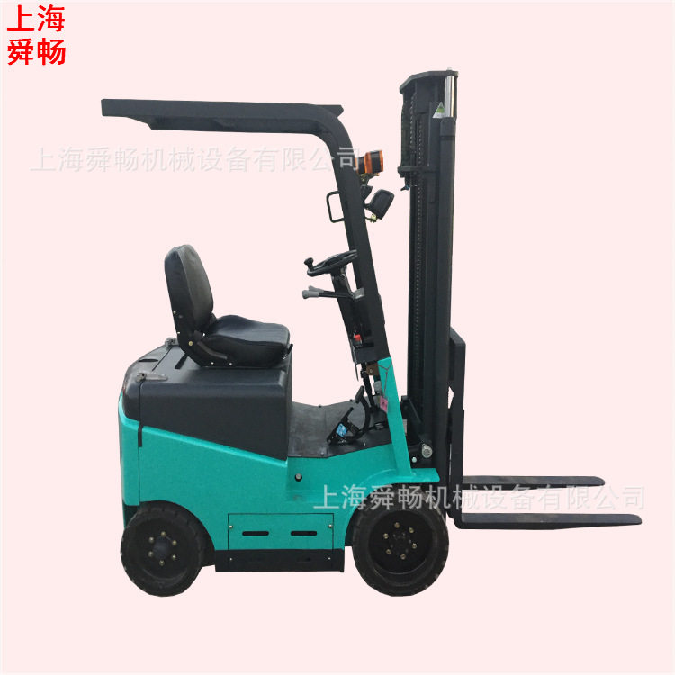 卖电动叉车1吨小型座驾式电瓶升高机电动堆高车全自动装卸铲车