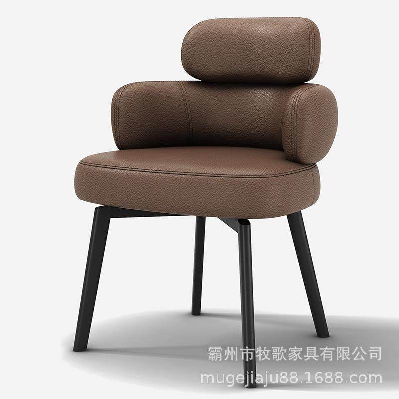 意式可旋转餐椅家用书桌椅休闲洽谈椅轻奢餐桌椅主人椅茶椅梳妆椅,农用物资,其他肥料,淘宝优惠券,粉丝福利购,淘宝优惠卷