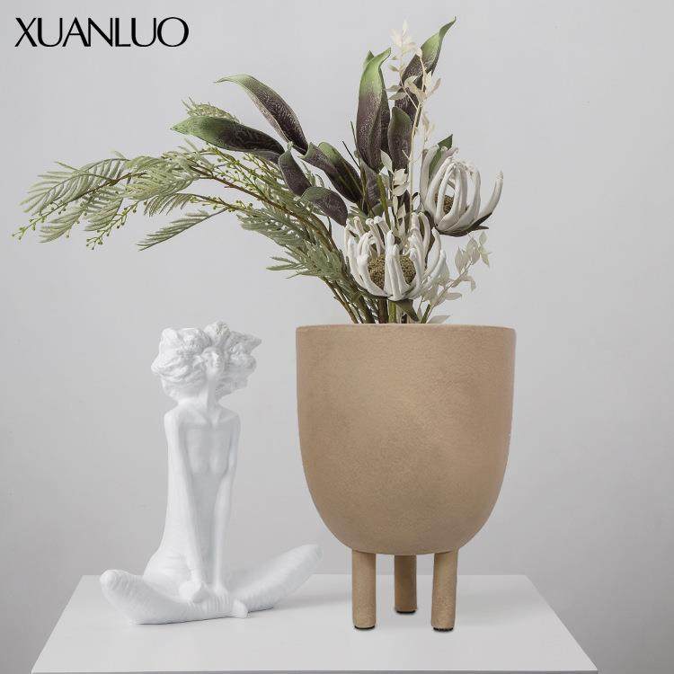 意式极简样板房丹麦风设计日式树脂花器花瓶摆件客厅插花花瓶装饰,工业油品/胶粘/化学/实验室用品,其他实验室设备,淘宝优惠券,粉丝福利购,淘宝优惠卷