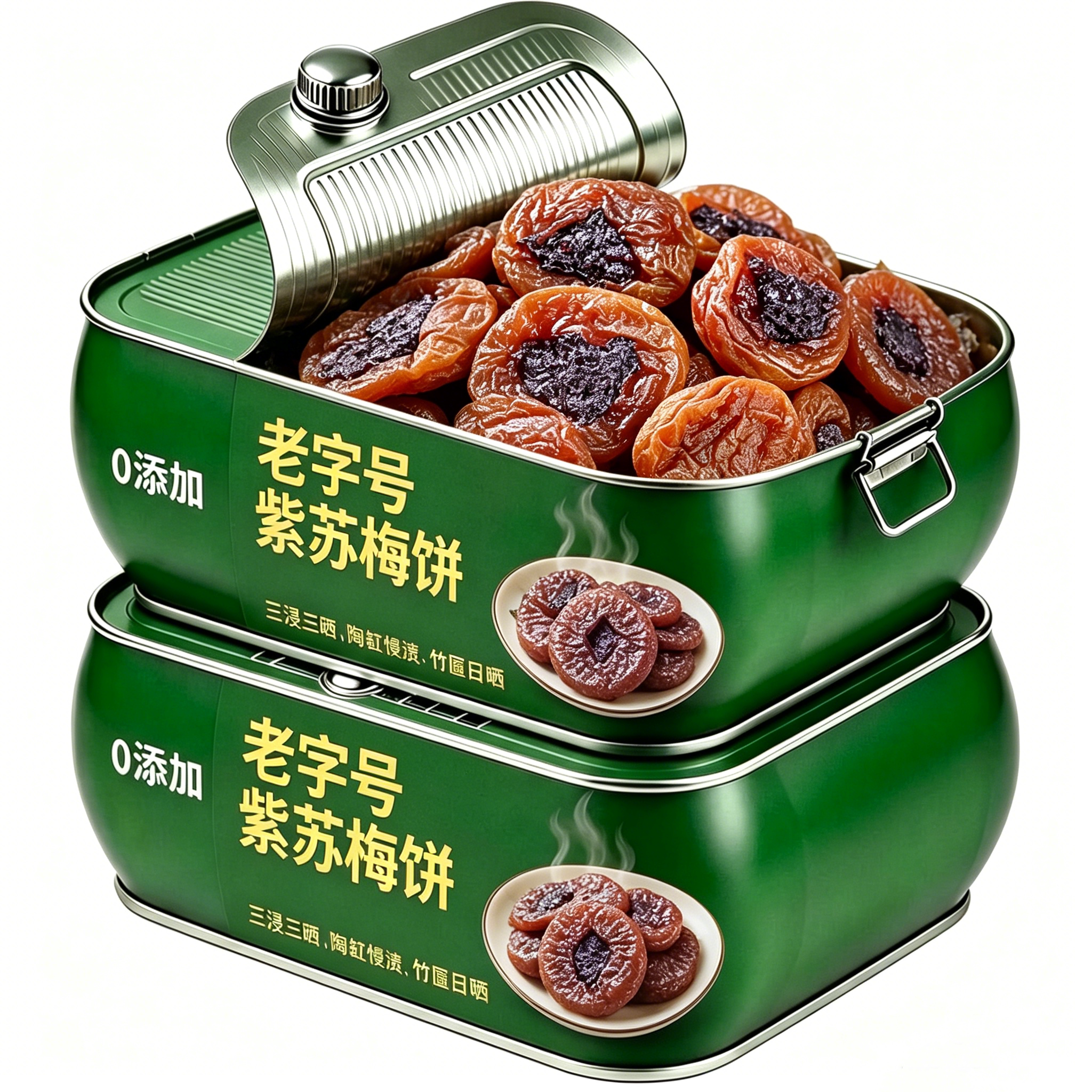 农科院紫苏梅饼湖南老字号青梅子干无核话梅肉零食酸甜蜜饯果脯图片