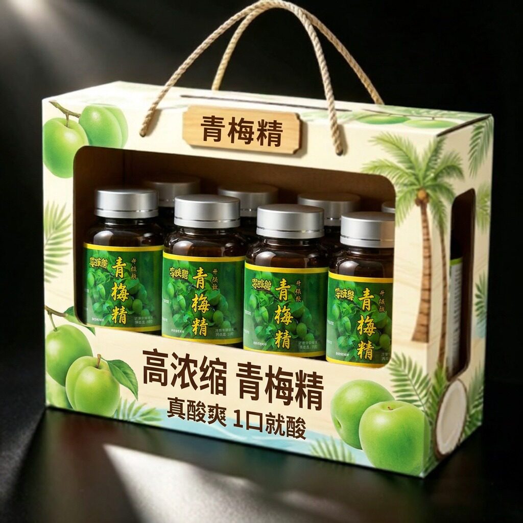 农科院青梅精小瓶高倍浓缩官方旗舰店网红一口酸爽咬人整蛊泡水