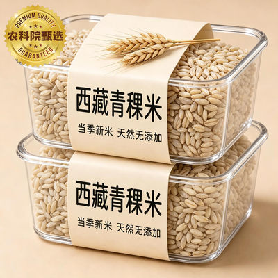 农科院西藏白青稞米官方旗舰店有机青海特产高原2025年新米控糖