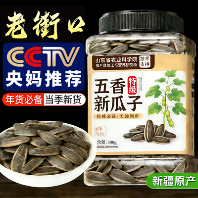 农科院老街口瓜子官方旗舰店正品2025新货原味陈皮牙签打手五香