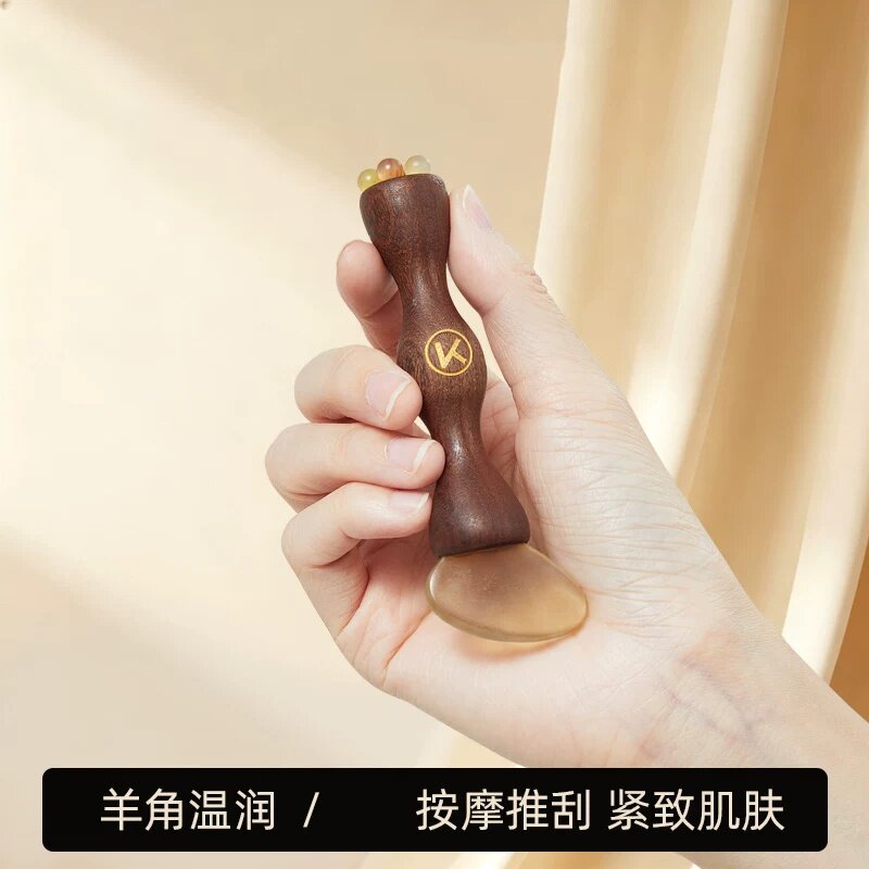 朱雀三啄小莲蓬小羊蹄拨筋棒羊角按摩推刮器眼周拨筋提拉紧致